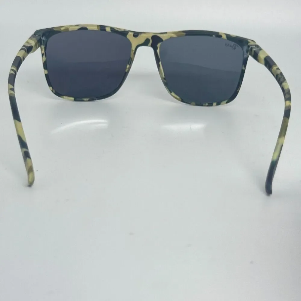 Rocky Matte Black Tortoise HD+ Grey Green Polarized New Sunglasses‎ H1225